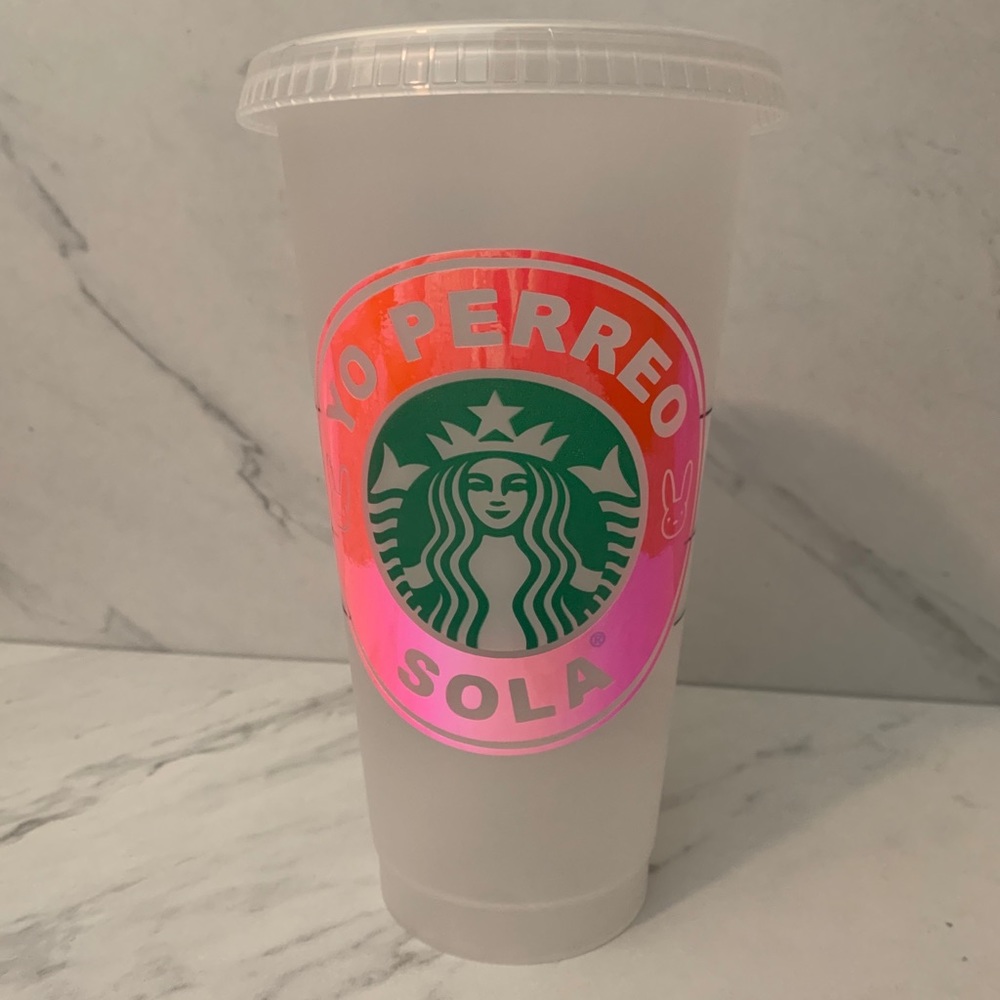 Bad Bunny 24oz Starbucks Cup